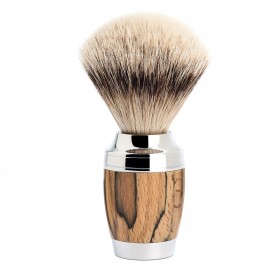 Pamatuf cu par de bursuc Silvertip Badger si maner din lemn de fag Muehle Stylo 091 H 72
